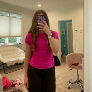 90 Degree Hot Pink Active Shirt